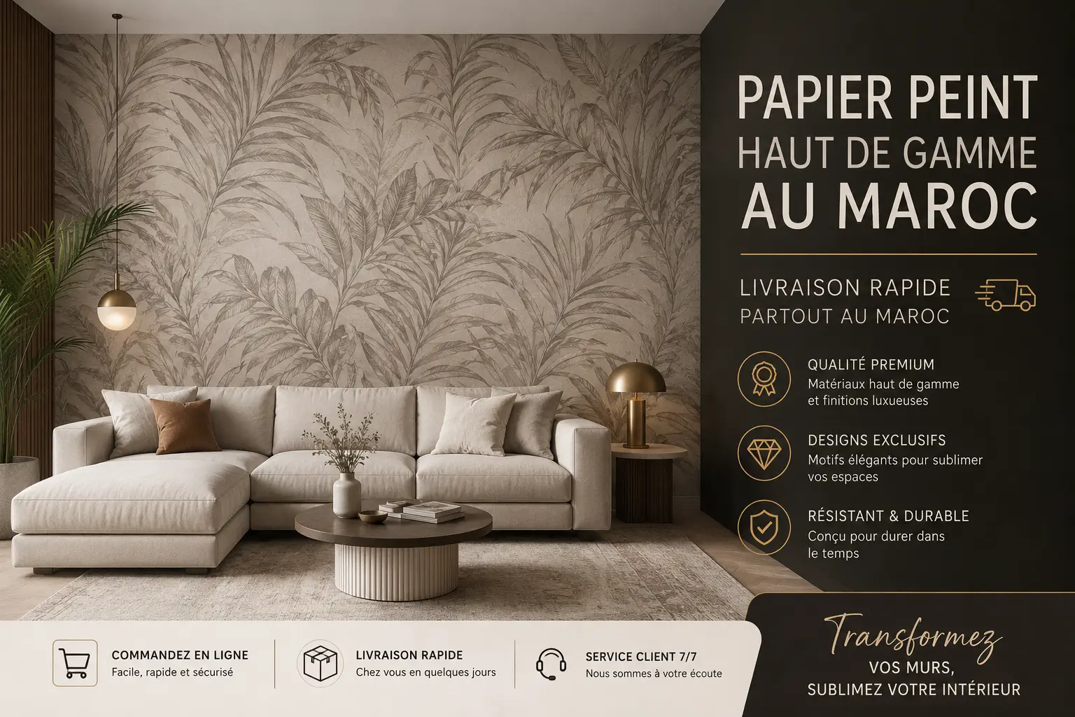 le Papier Peint Haut de Gamme