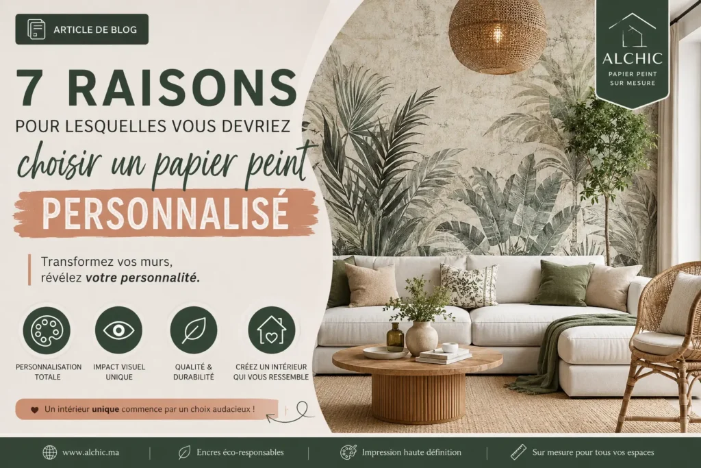 papier peint personnalisé