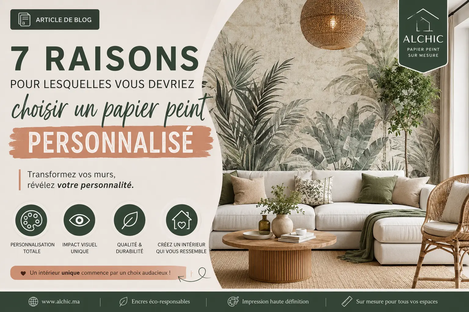 papier peint personnalisé