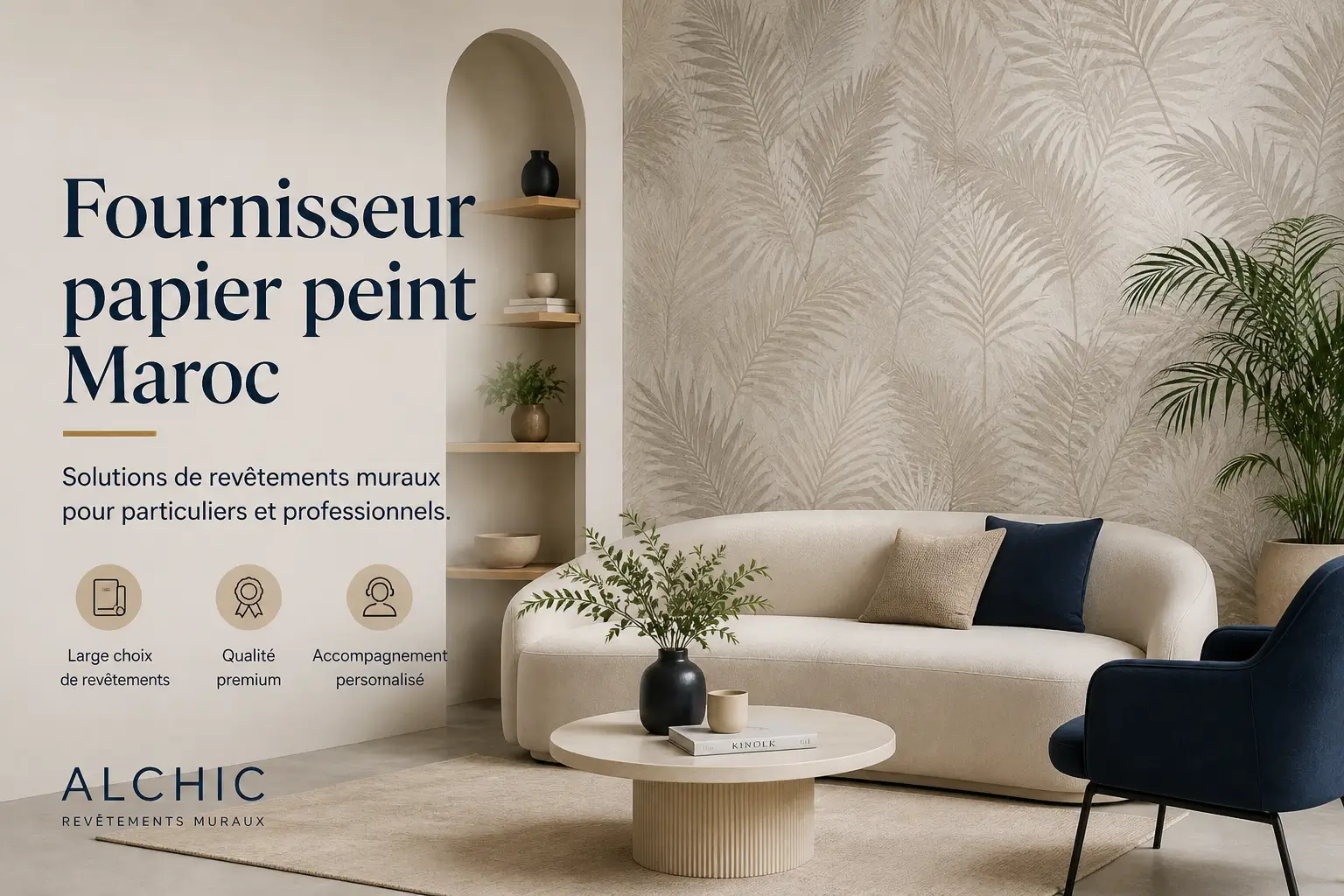 Fournisseur papier peint Maroc